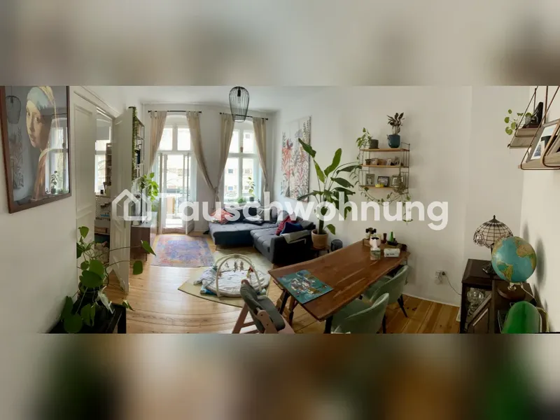 Tauschwohnung: 3-Zi-Altbauwohnung mit EBK; Suche mind. 3,5-Zi in Pankow — photo 1